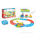 B/O railway train set toys,electric cartoon railway train with music